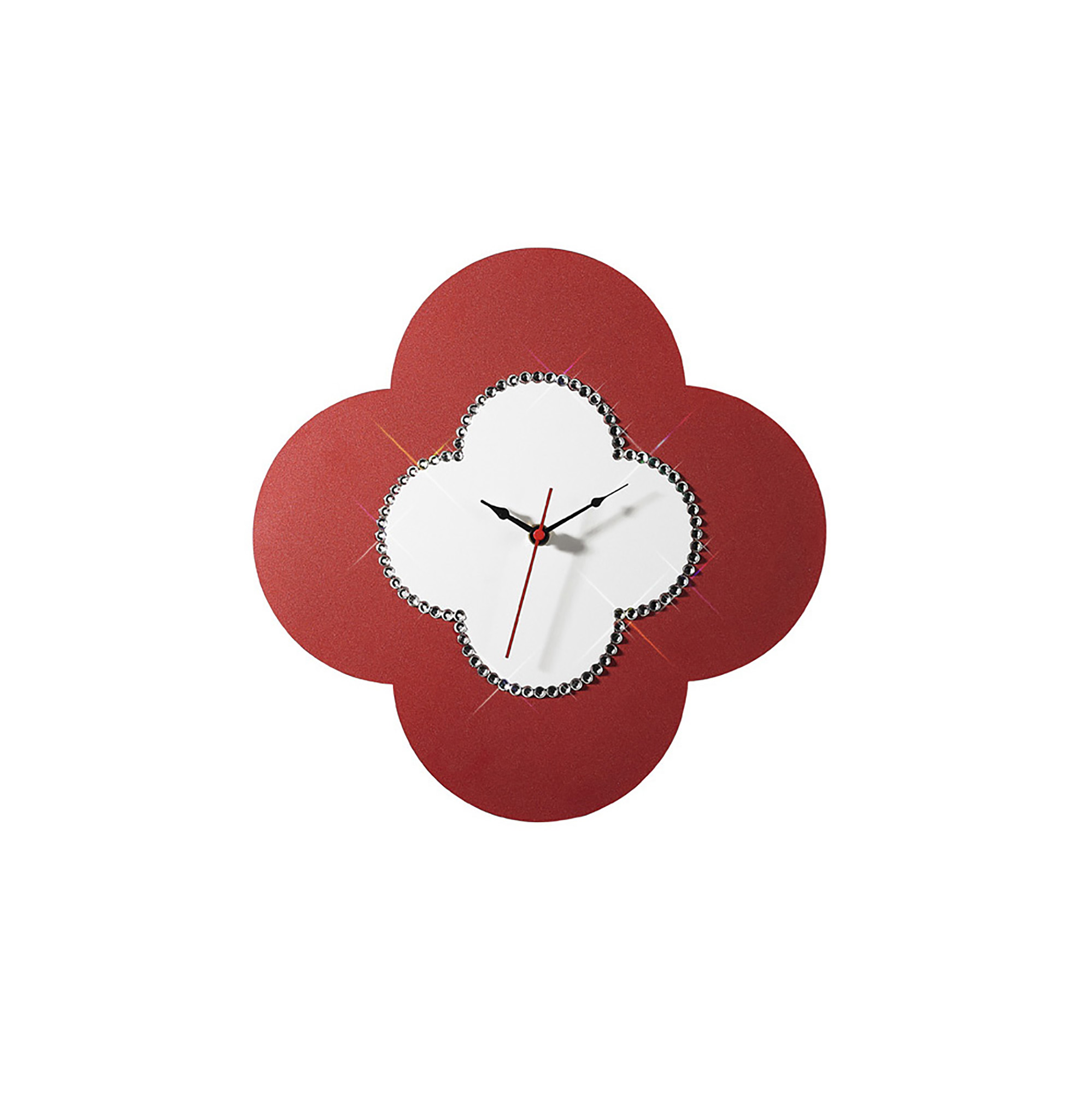 IL70117  Infinity Crystal Flower Clock